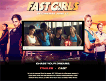 Tablet Screenshot of fastgirlsthemovie.co.uk
